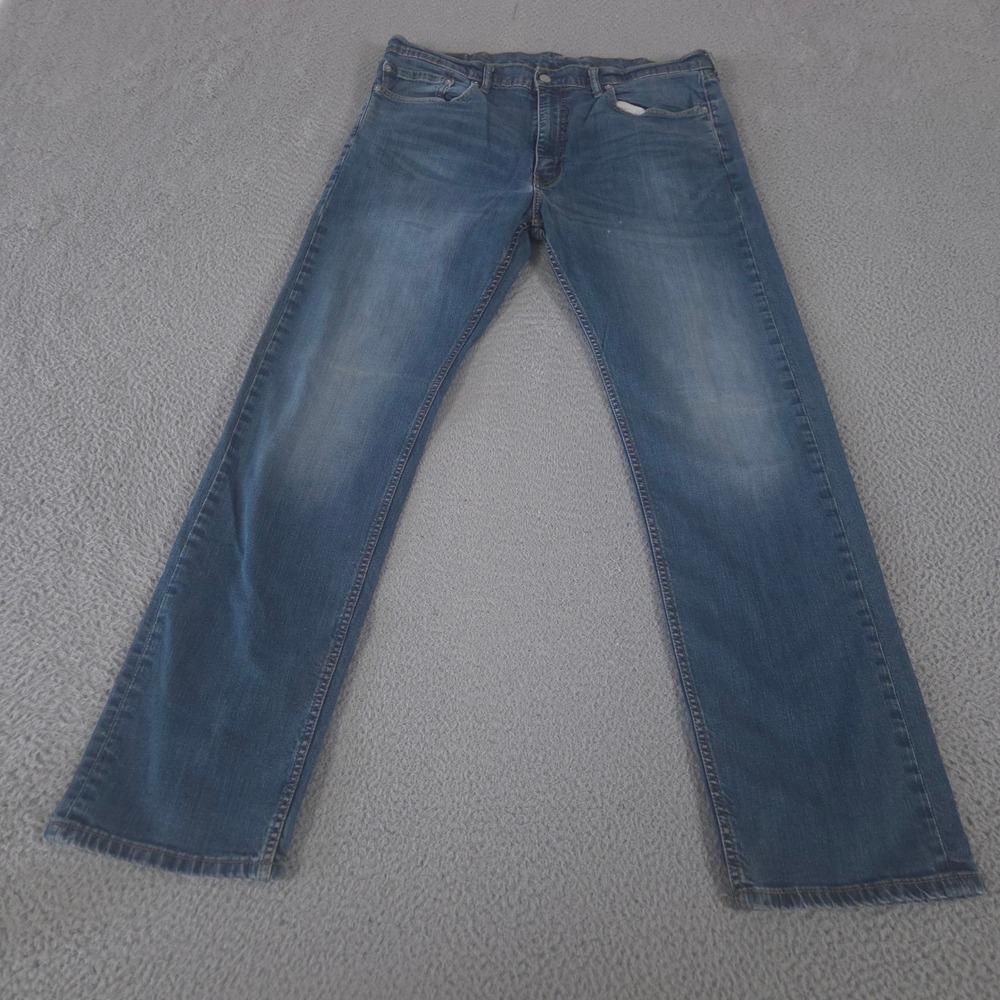Levi's Jeans Mens‎ 38x34 505 Straight Leg Stretch Denim Regular Fit Pants Preppy